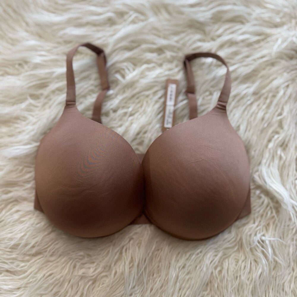 SKIMS Molded T-Shirt Bra in Cocoa